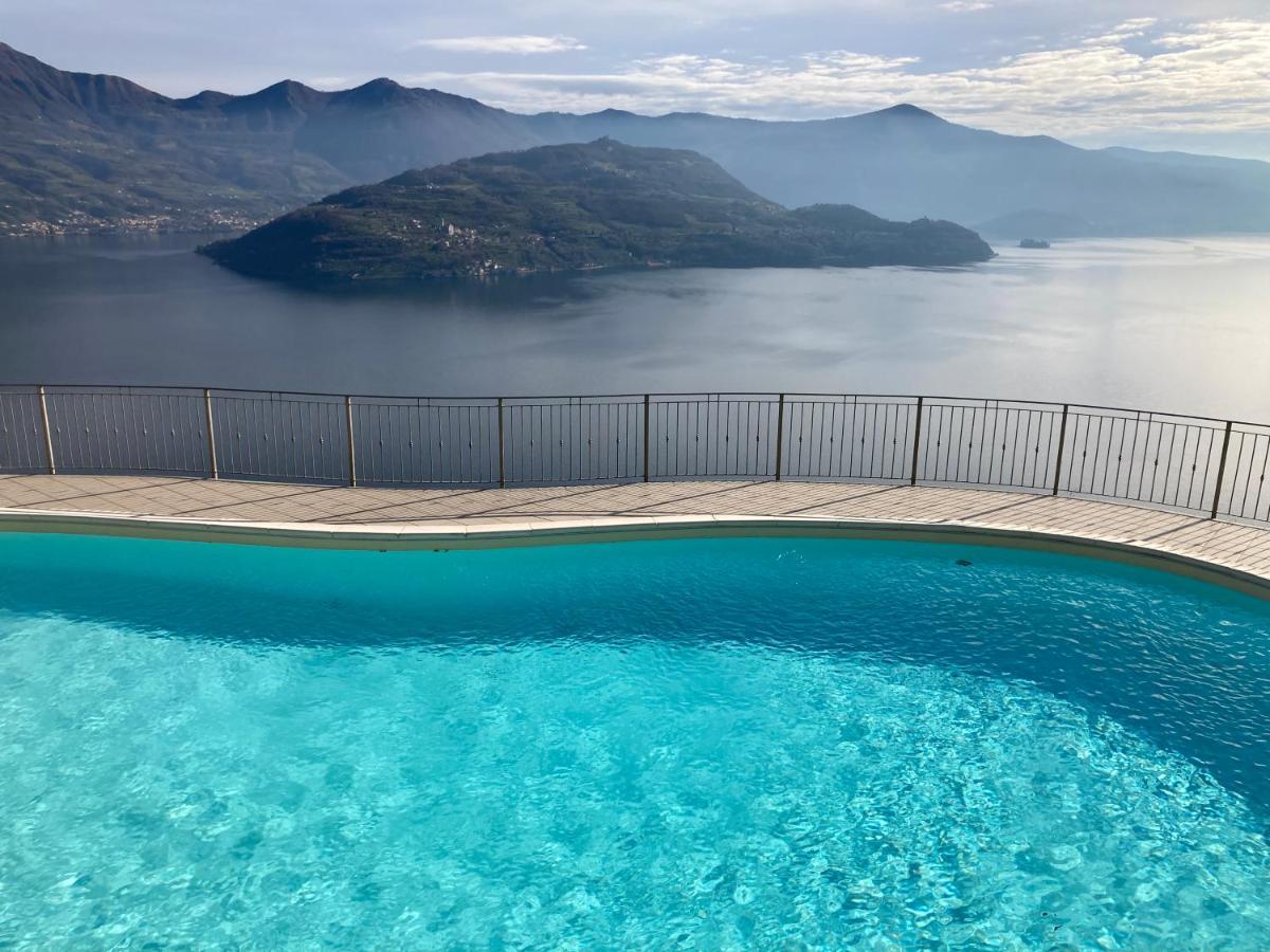 Appartamento Grande Terrazza Vista Lago Parzanica Ngoại thất bức ảnh